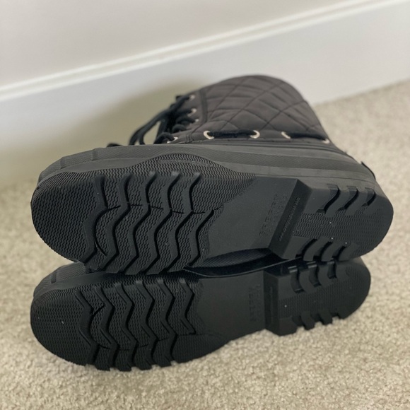 Sperry Top-Sider Gosling Black Rain Duck Boots Women Size 8 - Picture 8 of 8